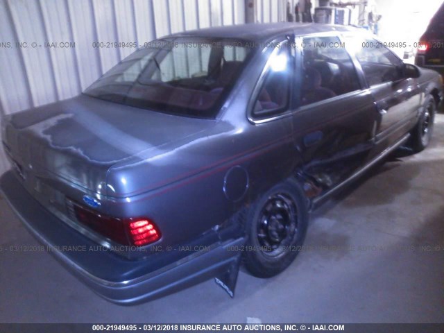 1FACP52U0LG116452 - 1990 FORD TAURUS GL PURPLE photo 6