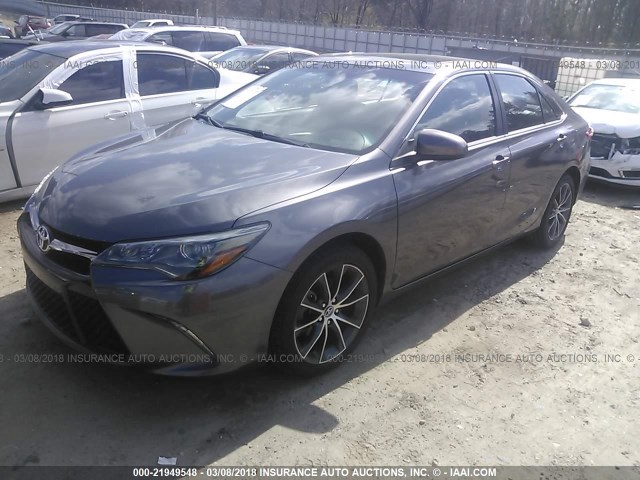 4T1BK1FK6FU563553 - 2015 TOYOTA CAMRY XSE/XLE Boz foto 2