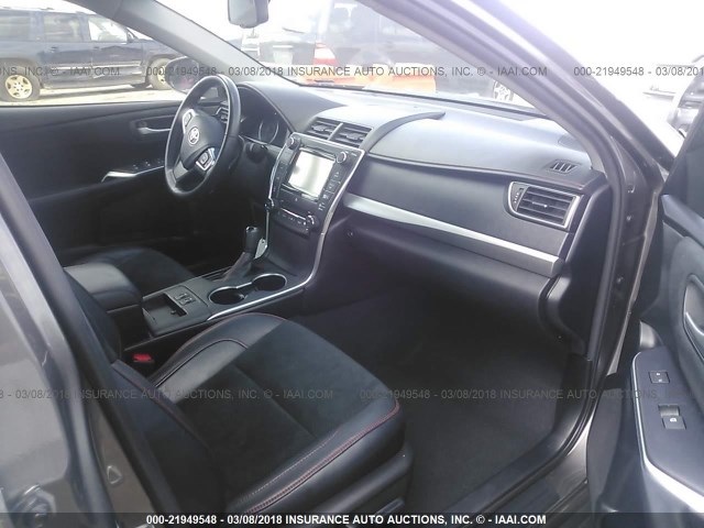 4T1BK1FK6FU563553 - 2015 TOYOTA CAMRY XSE/XLE Boz foto 5