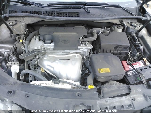 4T1BF1FKXEU425193 - 2014 TOYOTA CAMRY L/SE/LE/XLE ნაცრისფერი ფოტო 10