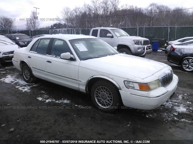 2MEFM74W31X604374 - 2001 MERCURY GRAND MARQUIS GS WHITE photo 1