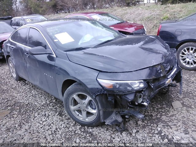 1G1ZB5ST1HF244263 - 2017 CHEVROLET MALIBU LS Qara foto 1