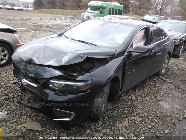 1G1ZB5ST1HF244263 - 2017 CHEVROLET MALIBU LS Qara foto 2