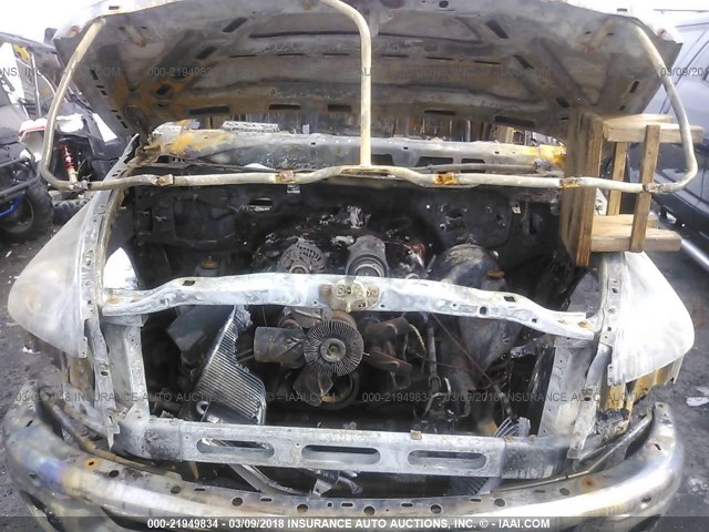 3D7KU28D73G701382 - 2003 DODGE RAM 2500 ST/SLT 棕色 照片 10