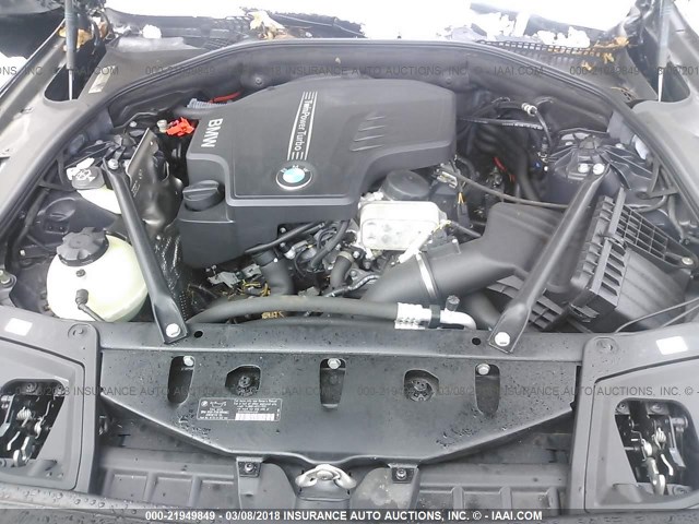 WBA5A7C55ED615143 - 2014 BMW 528 XI BLACK photo 10