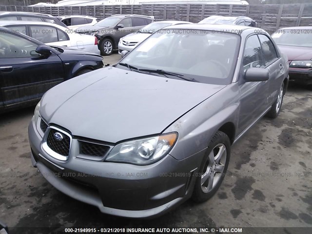 JF1GD67666G518457 - 2006 SUBARU IMPREZA 2.5I GRAY photo 2