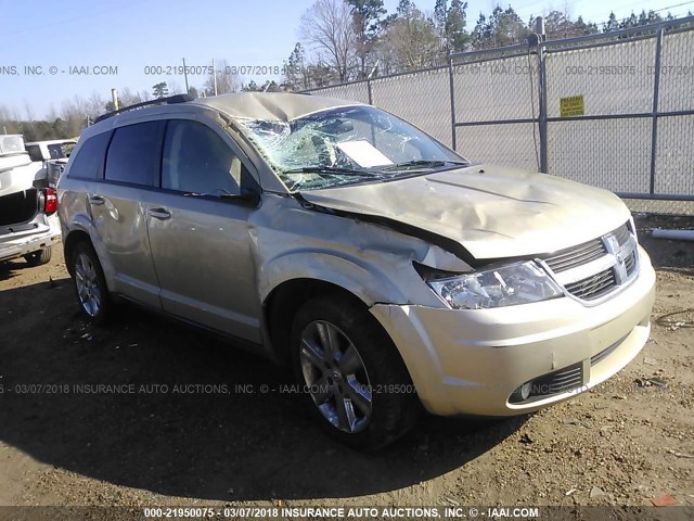 3D4PG5FV0AT119944 - 2010 DODGE JOURNEY SXT GOLD photo 1