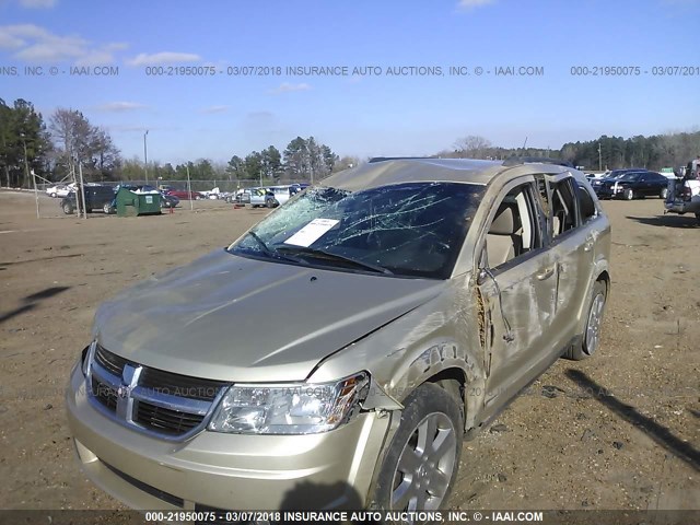 3D4PG5FV0AT119944 - 2010 DODGE JOURNEY SXT GOLD photo 6