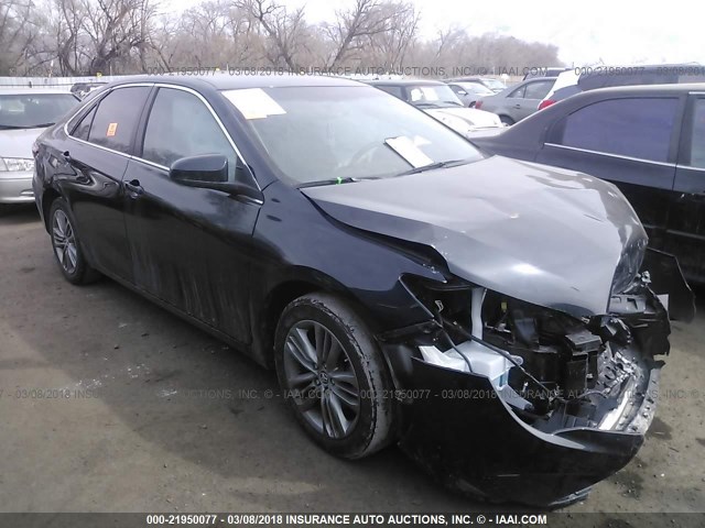 4T1BF1FK5GU177938 - 2016 TOYOTA CAMRY LE/XLE/SE/XSE GRAY photo 1