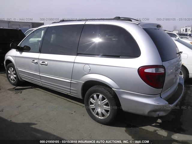 2C4GP54L84R603821 - 2004 CHRYSLER TOWN & COUNTRY TOURING SILVER photo 3