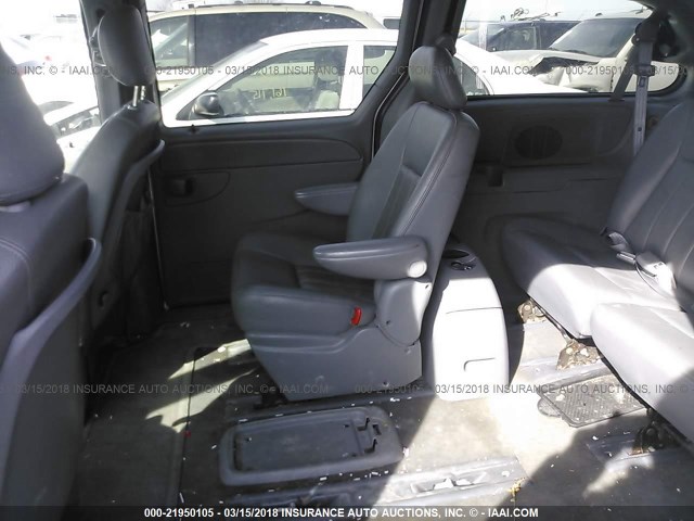 2C4GP54L84R603821 - 2004 CHRYSLER TOWN & COUNTRY TOURING SILVER photo 8
