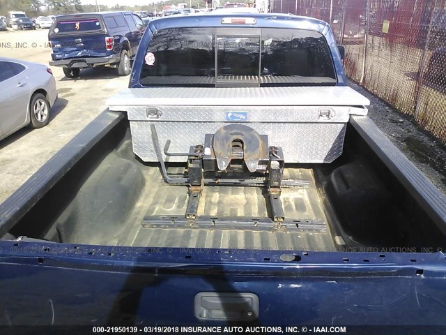 1FT7W2BT5BEC85381 - 2011 FORD F250 SUPER DUTY Navy photo 8