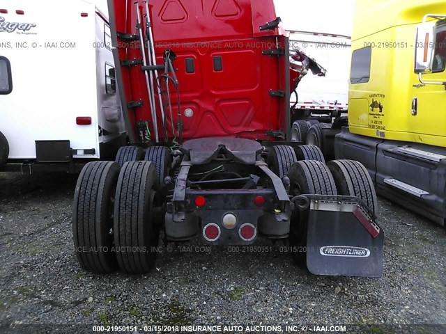 1FUGGLD56GLGZ8667 - 2016 FREIGHTLINER CASCADIA 125  RED photo 8