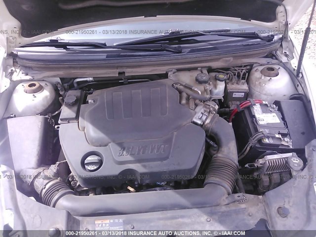 1G1ZG5E79CF343745 - 2012 CHEVROLET MALIBU LTZ Ақ фото 10