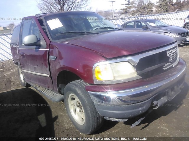 1FMRU1669YLA09685 - 2000 FORD EXPEDITION XLT MAROON photo 1