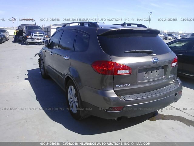 4S4WX90D584418213 - 2008 SUBARU TRIBECA LIMITED BROWN photo 3