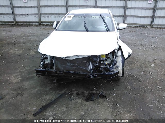 KNAGM4AD6D5058423 - 2013 KIA OPTIMA HYBRID WHITE photo 6