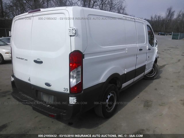 1FTYR1ZM8GKA94809 - 2016 FORD TRANSIT T-250 WHITE photo 4