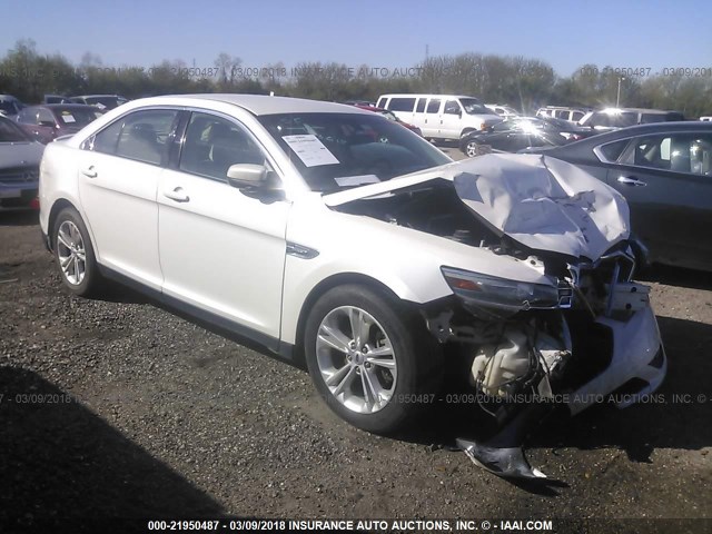 1FAHP2E80DG147544 - 2013 FORD TAURUS SEL WHITE photo 1