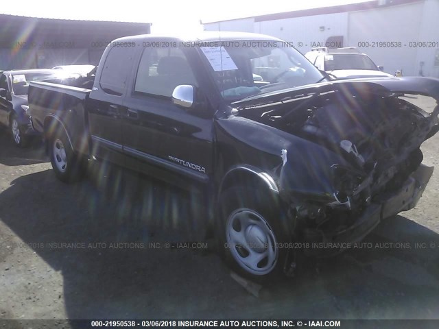 5TBRN34153S366401 - 2003 TOYOTA TUNDRA ACCESS CAB SR5 BLACK photo 1