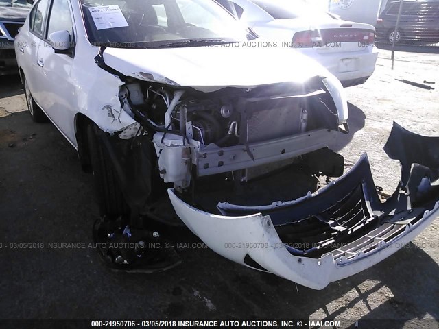 3N1CN7AP7HL822749 - 2017 NISSAN VERSA S/S PLUS/SV/SL WHITE photo 6