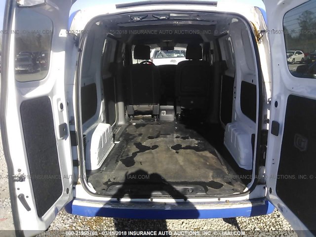 3N6CM0KN1HK692040 - 2017 NISSAN NV200 2.5S/2.5SV WHITE photo 8