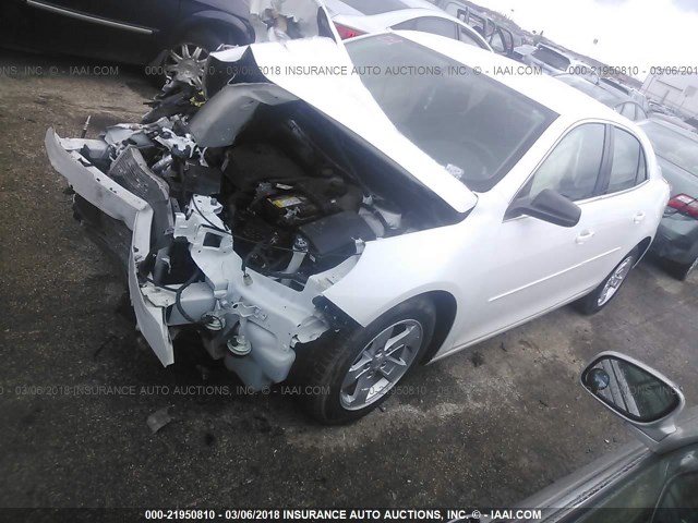 1G11B5SA2DF206983 - 2013 CHEVROLET MALIBU LS 白色 照片 2