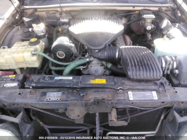 1G1BL52P1SR149676 - 1995 CHEVROLET CAPRICE / IMPALA CLASSIC/SS GOLD photo 10