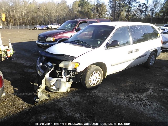 1D4GP24RX6B537084 - 2006 DODGE GRAND CARAVAN SE WHITE photo 2