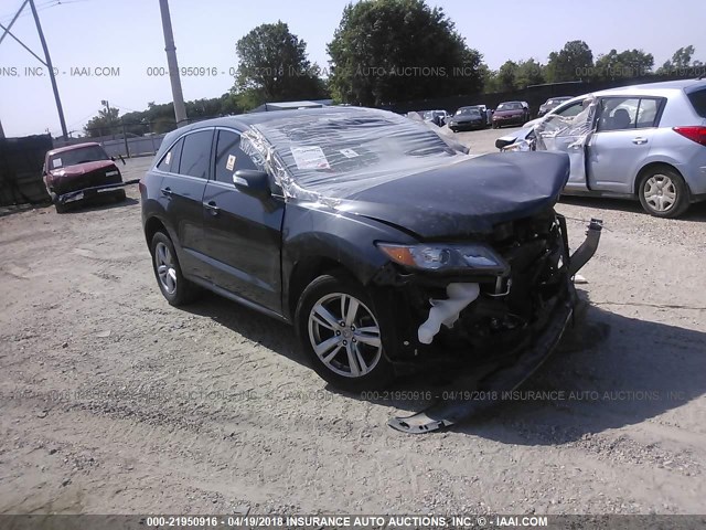 5J8TB3H33EL001142 - 2014 ACURA RDX GRAY photo 1