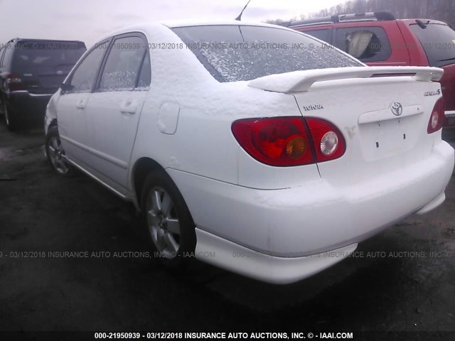 2T1BR32E53C041369 - 2003 TOYOTA COROLLA CE/LE/S WHITE photo 3