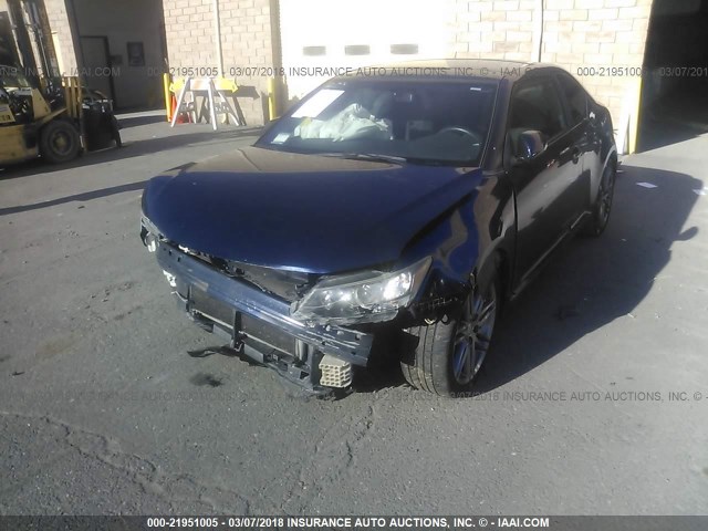 JTKJF5C71B3014895 - 2011 TOYOTA SCION TC 蓝色 照片 2