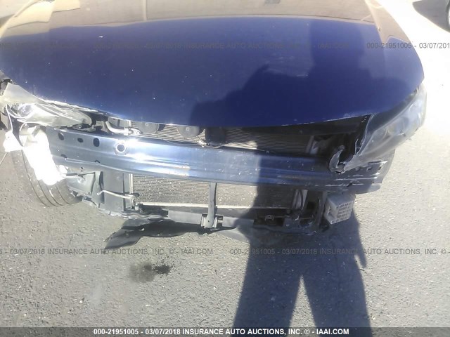 JTKJF5C71B3014895 - 2011 TOYOTA SCION TC 蓝色 照片 6