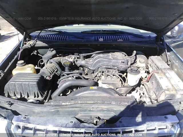 1FMZU73K74UB34032 - 2004 FORD EXPLORER XLT/XLT SPORT/NBX 绿色 照片 10