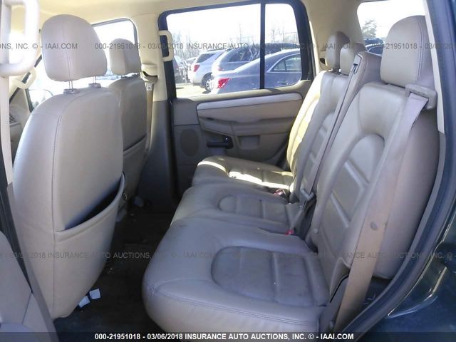 1FMZU73K74UB34032 - 2004 FORD EXPLORER XLT/XLT SPORT/NBX 绿色 照片 8
