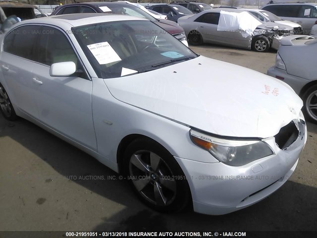 WBANF33526CS34819 - 2006 BMW 525 XI SILVER photo 1