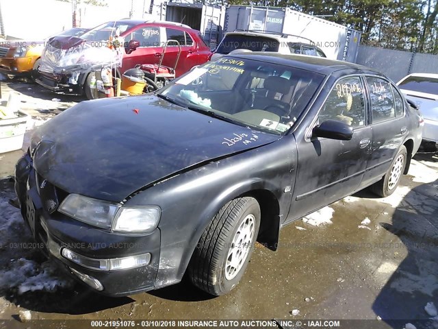 JN1CA21D5TT117702 - 1996 NISSAN MAXIMA GLE/GXE/SE BLACK photo 2