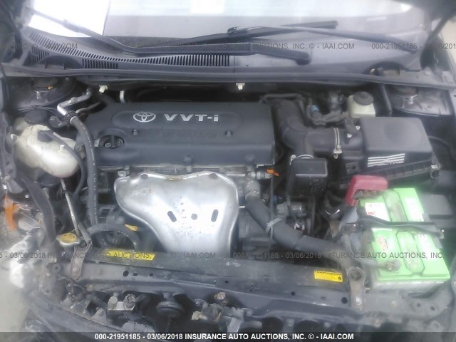 JTKDE167680263787 - 2008 TOYOTA SCION TC 黑色 照片 10