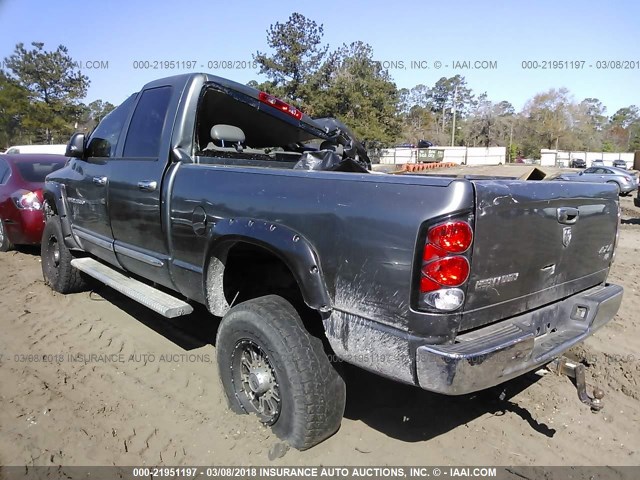 3D7KS28D96G129306 - 2006 DODGE RAM 2500 ST/SLT 灰色 照片 3