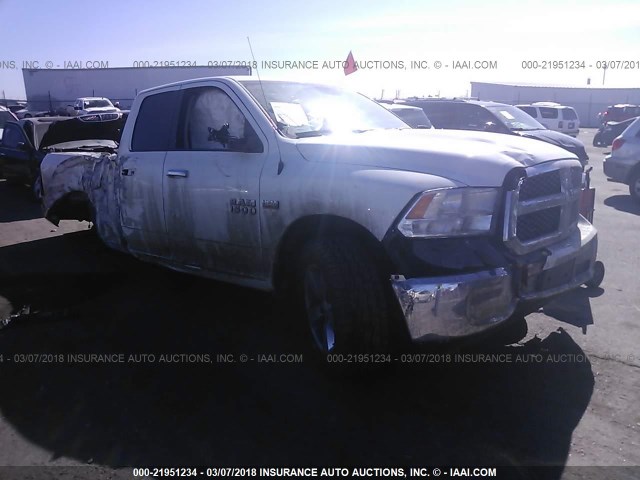 1C6RR7GT4ES333942 - 2014 RAM 1500 SLT WHITE photo 1