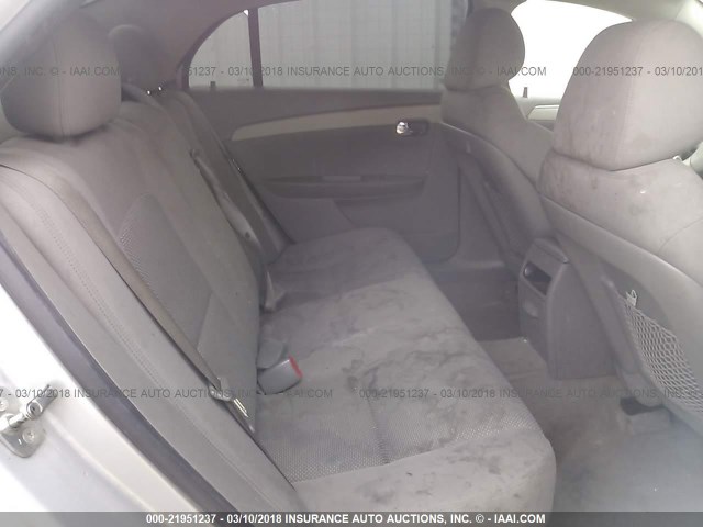1G1ZA5E04CF353667 - 2012 CHEVROLET MALIBU LS ვერცხლისფერი ფოტო 8