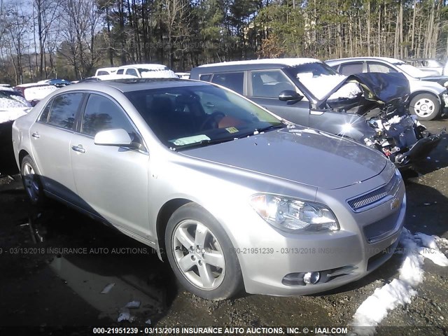 1G1ZK57B78F291765 - 2008 CHEVROLET MALIBU LTZ ვერცხლისფერი ფოტო 1