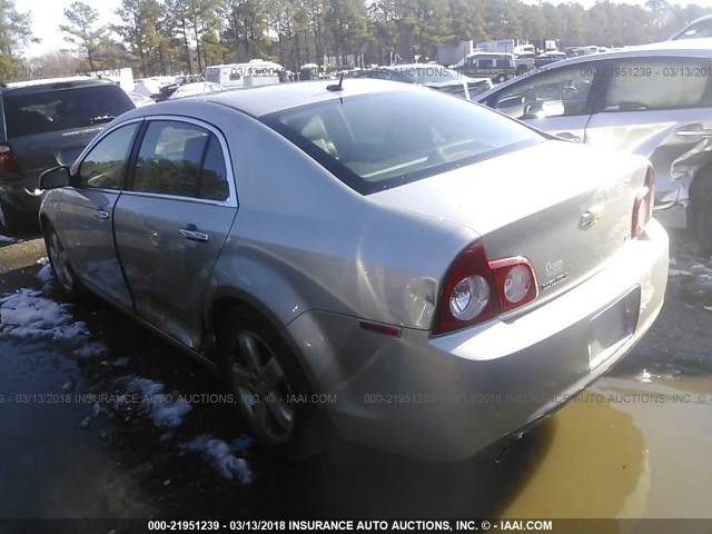 1G1ZK57B78F291765 - 2008 CHEVROLET MALIBU LTZ ვერცხლისფერი ფოტო 3