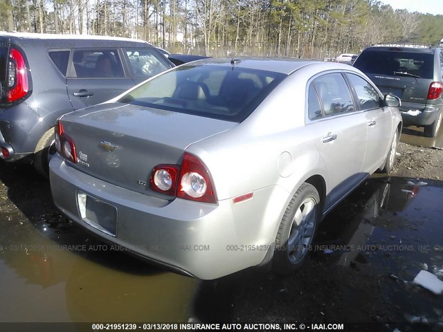 1G1ZK57B78F291765 - 2008 CHEVROLET MALIBU LTZ ვერცხლისფერი ფოტო 4