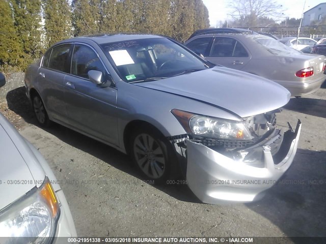 1HGCP2F88BA093351 - 2011 HONDA ACCORD EXL SILVER photo 1