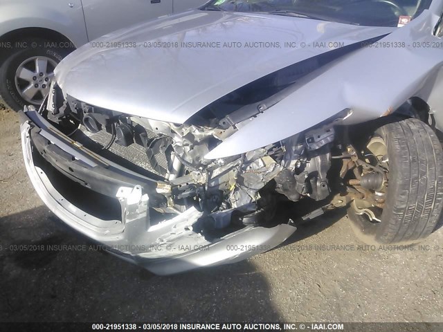 1HGCP2F88BA093351 - 2011 HONDA ACCORD EXL SILVER photo 6