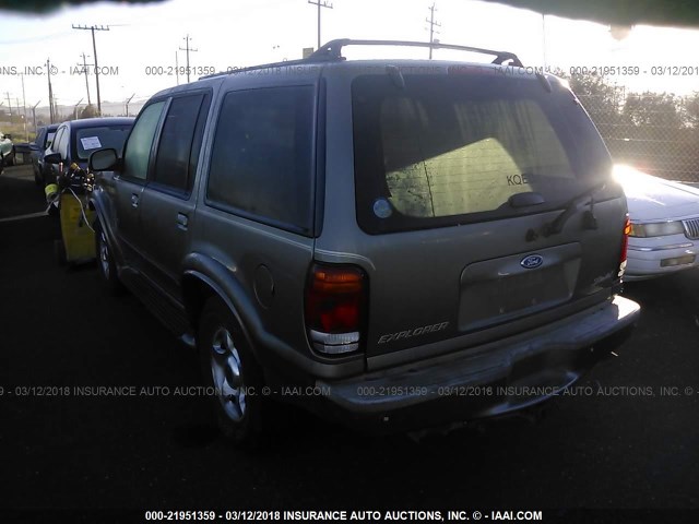 1FMDU75E9YZB58116 - 2000 FORD EXPLORER LIMITED GRAY photo 3