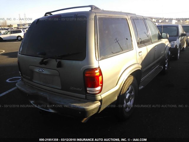 1FMDU75E9YZB58116 - 2000 FORD EXPLORER LIMITED Boz foto 4
