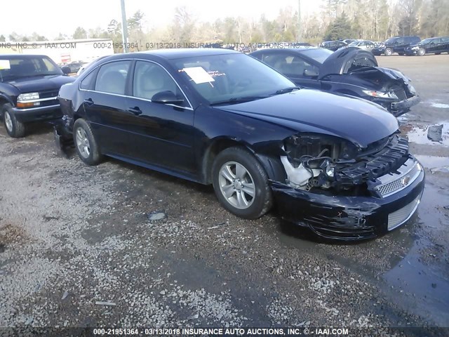 2G1WA5E39F1116889 - 2015 CHEVROLET IMPALA LIMITED LS BLACK photo 1