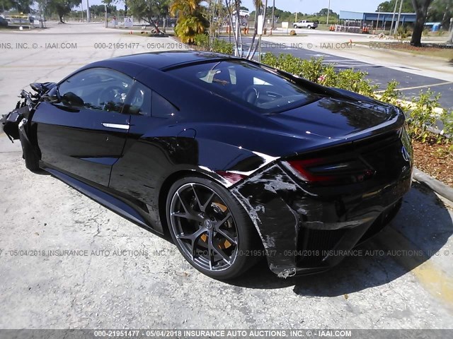 19UNC1B04HY000811 - 2017 ACURA NSX BLACK photo 3